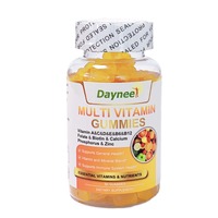 Gommes multivitaminées avec vitamines C, D, E et B6 - Apport d'énergie 180g Fabriqué en Chine OEM