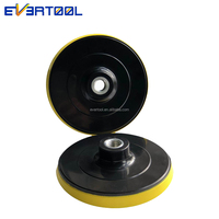 Adaptateur de perceuse pour polisseuse EVERTOOL 5/8"-11, disque de ponçage et de polissage, support rotatif auto-agrippant pour disques auto-fixants