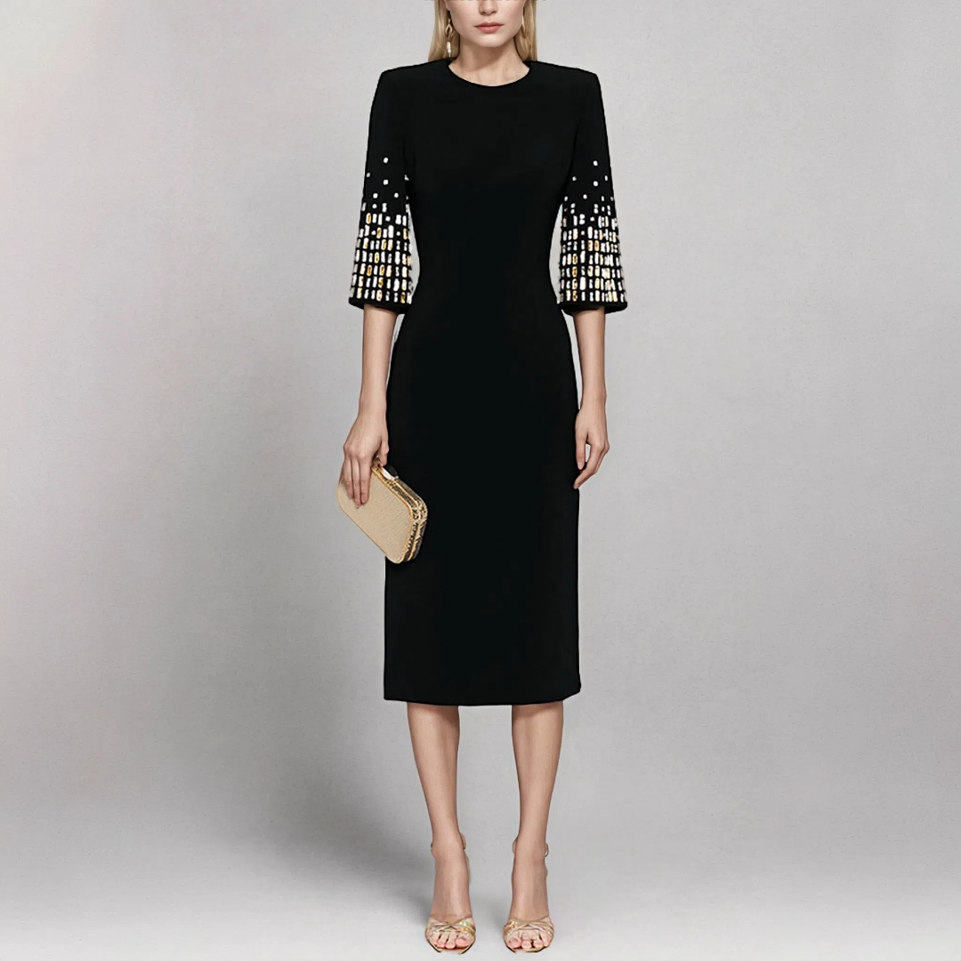 dillard's evening dresses clearance Sweetheart Neck Puff Sleeve Dina Evening Gown – Stage 9 Secrets main image 1