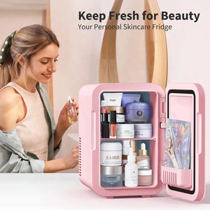 <span class=keywords><strong>Mini</strong></span>-réfrigérateur cosmétique 6L à température réglable, refroidissement et chauffage <span class=keywords><strong>Peltier</strong></span>, pour maquillage, beauté, camping, voiture, maison - Product Image 4