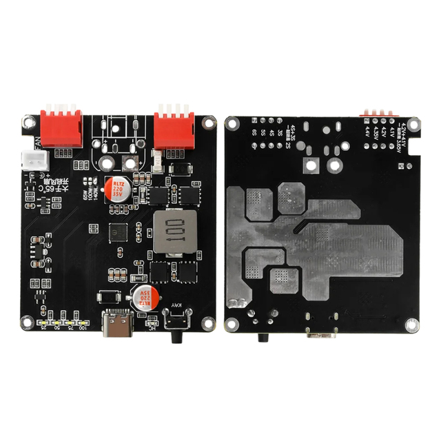 140W Bidirectional Fast Charging Module Boost Voltage 2 - 6S Lithium Battery Charging Board with Automatic Temperature Control