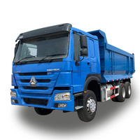 Camion benne Howo d'occasion, Sinotruk Howo 6x4, conduite à droite, camion benne remis à neuf