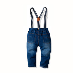 2024 nouveauté 6 12 18 24 <span class=keywords><strong>mois</strong></span> enfant en bas âge salopette <span class=keywords><strong>Jean</strong></span> décontracté bébé garçon vêtements pour enfants vêtements de printemps - Product Image 5