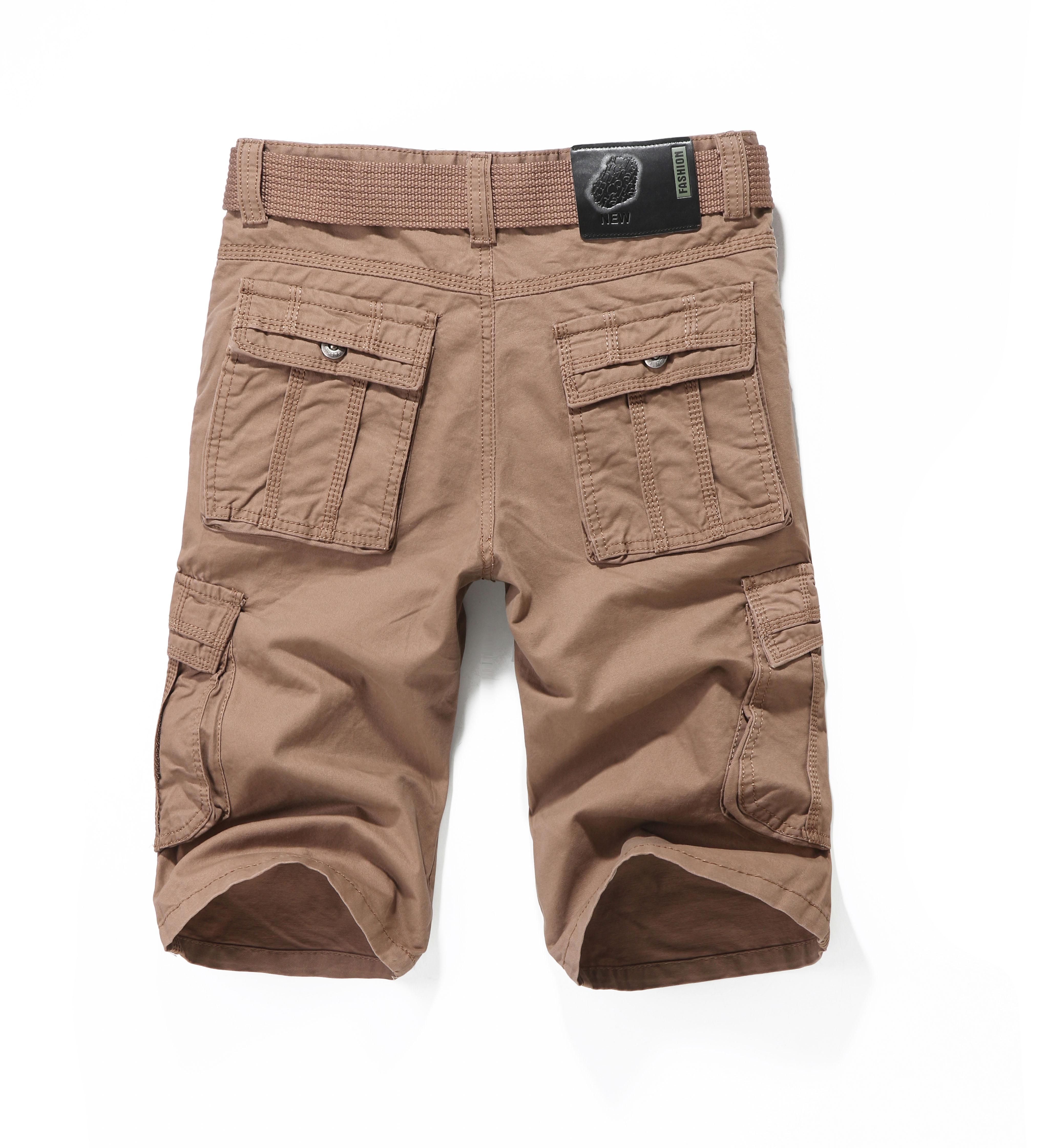 【BAON】[unisex] Mugenz Nylon Banding Cargo Bermuda Pants BAON