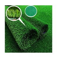 Kunststoff Landschaft Grüner Teppich Synthetischer Rasen Kunstrasen für den Garten