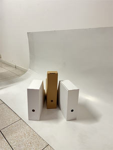 Écologique pliable imprimé carton ondulé organisateur de stockage de bureau Carton entrepôt étagères pliables dossiers emballage - Product Image 6