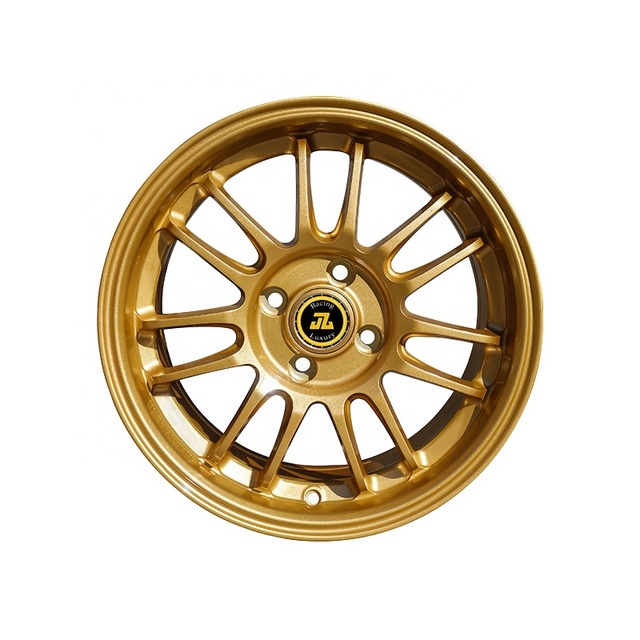 Jiangzao Golden Racing Wheel 15 Inch 4X100 Aluminum Alloy Wheels Wholesale and Retail