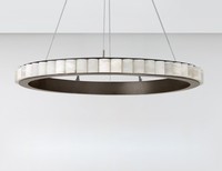 JYLIGHTING Suspension en albâtre de haute qualité Lustre en marbre tout cuivre Lustre en albâtre pour salon