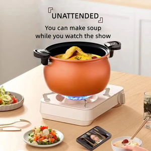 Ollas a presión antiadherentes multifunción de 8L, <span class=keywords><strong>olla</strong></span> de cocina, <span class=keywords><strong>olla</strong></span> de calabaza multiusos de gran capacidad - Product Image 3