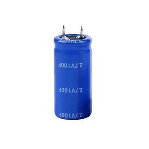 Supercapacitors 2.7V 1F Cylindrical Ultra Capacitor Double Layer Capacitor 1F 10F 100F 1000F 3000F
