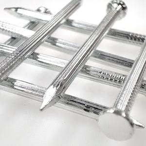 <strong>Clavos</strong> 1" 2" <strong>3</strong>" 4" Galvanized Hardened Grooved Fluted Flat Head Steel Concrete Nails with Taiwan Quality - Product Image 3