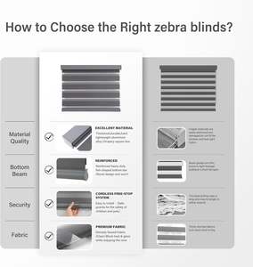 Stores électriques intelligents sur mesure de luxe, stores motorisés, stores occultants manuels, stores zébrés - Product Image 4