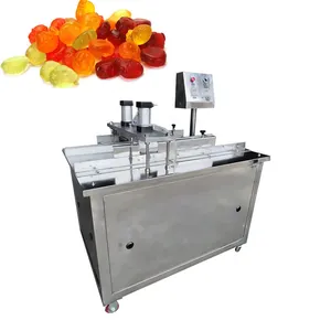 Small Jelly Chocolate Vitamin Gummy Candy Machine Soft Candy Bear Making Machine Manufacturer