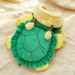 Nueva Idea de regalo de Venta caliente, estilo <span class=keywords><strong>Tortuga</strong></span>, divertido disfraz de fiesta para perros y gatos, ropa cálida de poliéster en Stock - Product Image 4