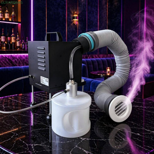 Diffuseur d'huiles essentielles F03 à corps métallique, ventilateur de plafond dissimulé, nébuliseur biphasique 2000m³, 1500ml, Bluetooth, silencieux 45dB, pour hôtel, centre commercial, bureau - Product Image 2