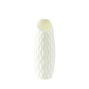 Plastic Vase Minimalist Design Lightweight Hydroponic Flower Vase For Home Desktop Decoration - Product Image 3