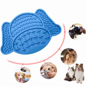 <b>Slow</b> <b>Feeder</b> Silicone Dog Lick Pad Plate With Suction Cup Cute Pet Lick Mat Bowl - Product Image 3