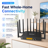 Routeur WiFi 6 5G d'entreprise Z8105AX-M2-T AX3000 CPE industriel VPN Réseau sécurisé haute vitesse