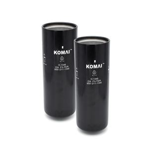 ไส้กรองน้ำมันเครื่องแบบหมุนติดตั้งได้ รุ่นใหม่ สำหรับรถขุด Komai 600-211-1341  600-211-1340 6002111340 - Product Image 1