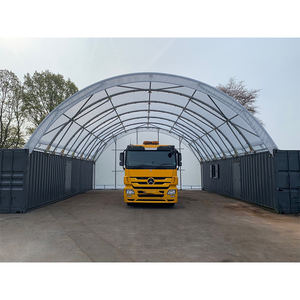 Abri/Tente de protection en PVC pour conteneurs 20ft/40ft, auvent d'avion, garage - Product Image 2