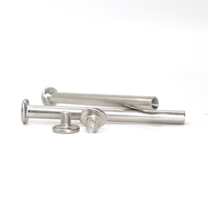 304 in acciaio inox M3 <span class=keywords><strong>M4</strong></span> legante Chicago <span class=keywords><strong>vite</strong></span> bullone testa piatta maschio e femmina viti Chicago e dadi manicotto - Product Image 4