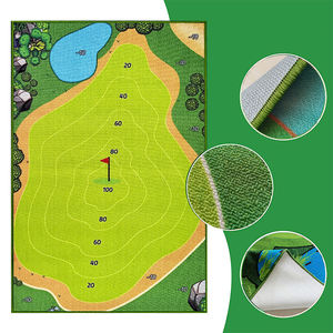 Alfombrilla de golf personalizada Práctica Turf Strike Golf Chipping Course Range Track Practice Golf Hitting Mats - Product Image 2