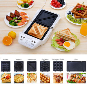 Điện Tự Chế Bánh Sandwich Cone Waffle <span class=keywords><strong>Maker</strong></span> Mini Bỉ Waffle Nướng Bánh Mỳ Cho Hộ Gia Đình Nấu Ăn Pháp Ngôn Ngữ Điều Hành - Product Image 2