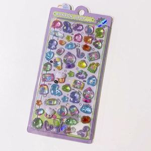 2025 personalizado lindo 3D PVC pegatina pegatinas decorativas juguetes de bebé pegatinas 3D para niños - Product Image 2