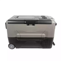 Mini réfrigérateur intelligent pour automobile 12/24v Réfrigérateur portable pour voiture avec compresseur 45L