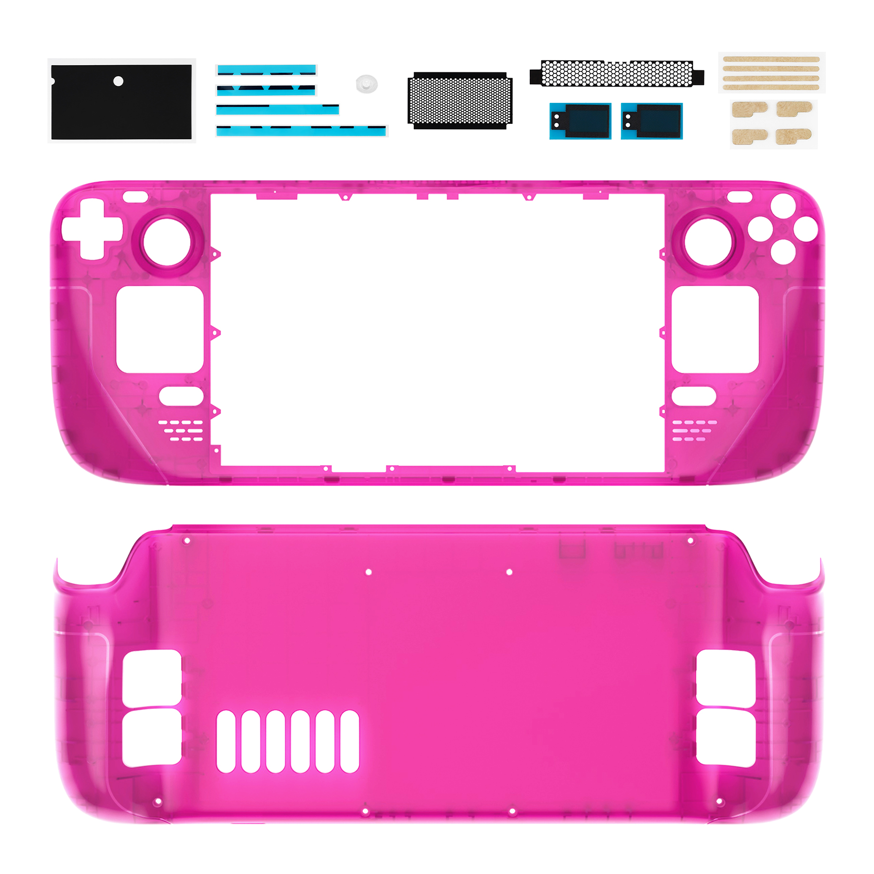 Clear Candy Pink