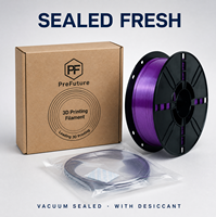Filament PLA Pré-Futur PLA/Soie 1,75 mm 1 kg/1 rouleau 5/10 kg Sans bulles Matériaux d'impression 3D 240°C Chine continentale