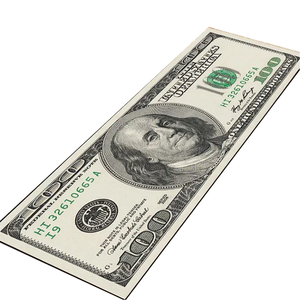 Alfombras antideslizantes para sala <span class=keywords><strong>de</strong></span> estar, dormitorio, cien <span class=keywords><strong>100</strong></span> dólares, alfombra con billete <span class=keywords><strong>de</strong></span> dinero, alfombra con billete <span class=keywords><strong>de</strong></span> <span class=keywords><strong>100</strong></span> dólares, alfombra impresa personalizada - Product Image 1