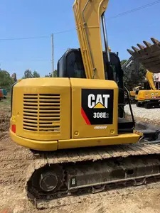 Excavadora usada Carterpilar Excavadora CAT 308d 307d Máquina de construcción 2019 Máquina de bomba Proporcionada Motores Kawasaki 8 Ton JP
