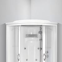 Salle de douche solide et cabine de douche pour une utilisation à long terme, porte personnalisée, salle de douche autonome