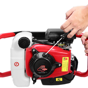 Excavadora de agujeros de poste de 60 cm de diámetro 52CC, barrena de tierra resistente para perforación de agujeros de invernadero de huerto, otros - Product Image 6