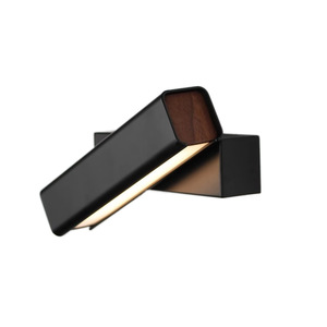 <b>Wall</b> Lamp Wood Led Rotatable Minimalist Bedroom Hallway <b>Bedside</b> <b>Light</b> 220V Switch Control - Product Image 5