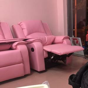 Conjunto de Silla Reclinable Cómoda para Salón con Taburete, Escritorio Plegable y Reposapiés para Estación de Pedicura sin Plomería - Product Image 2