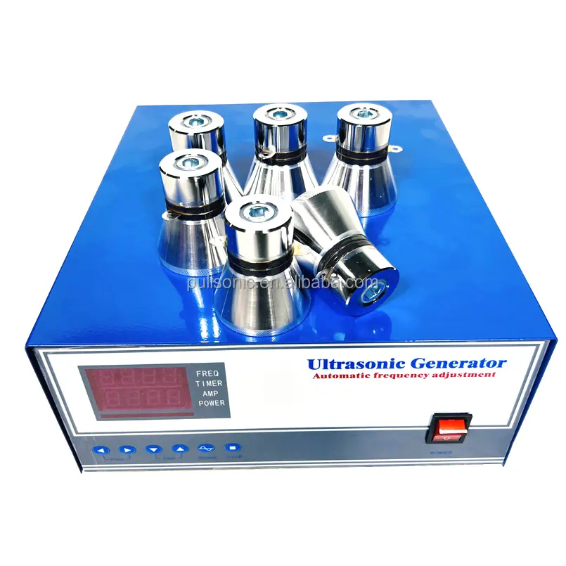 Otomatik frekans izleme ultrasonik temizleyici için 28KHZ-40KHZ ultrasonik Degas atım jeneratörü 3000W ultrasonik jeneratör