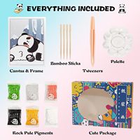 Peinture par numéros pour adultes et enfants, kits de peinture par numéros sur toile, kits de peinture pour l'artisanat artistique, cadeau, lion coloré 16x20 pouces