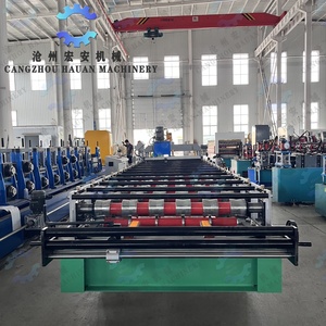 Precision Color Steel Trapezoidal Roof Panel Processing Machinery Full-automatic Roll Forming Machine - Product Image 4