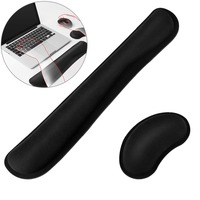 Repose-poignet en gel pour clavier d'ordinateur, ensemble de support de tapis de souris avec dessin animé pour le travail et les jeux de bureau, vente en gros au prix d'usine