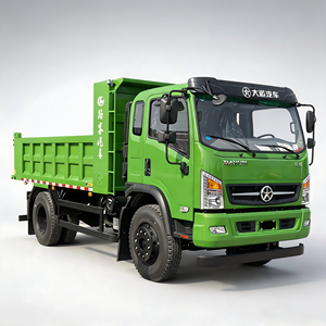 Mini camion benne 4x2 à 6 roues, camion benne léger de 5 tonnes pour la construction urbaine et le transport de déchets - Product Image 1