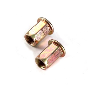 Nhà Máy Trực Tiếp Bán Mù Lỗ Áp Lực Mở Nhôm Kéo Đinh Tán Kéo Đinh Tán Đầu Phẳng Đầy Đủ <span class=keywords><strong>Hex</strong></span> FH-FHB - Product Image 3