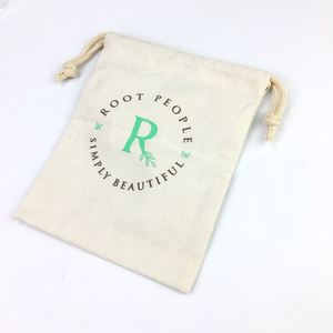 Wholesale Promotion Custom Logo Printing Gift Cotton Packaging <b>Dust</b> <b>Bag</b> Reusable Christmas Wedding Party Candy Gift Muslin Pouch - Product Image 3