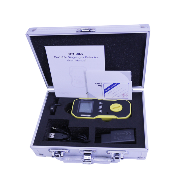 Portable Single Gas Detector BH-90A with C2H4O 0-100ppm-1