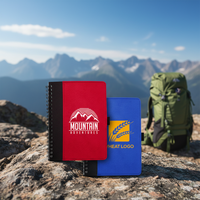 Carnet de notes personnalisé imprimé en gros, cadeau promotionnel d'entreprise avec logo, journal d'écriture personnalisé, bloc-notes, agenda 5x7 pouces