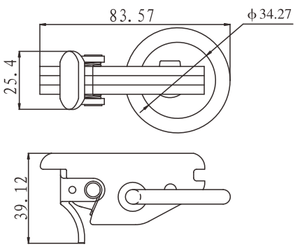 Restricción de control de carga de camión E de acero de calidad superior Serie galvanizada E Material de aleación de junta tórica embalado en bolsa - Product Image 2