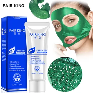 Grüner Tee Mitesser Entferner Akne Behandlung Nase Öl kontrolle Schlamm Poren streifen Maske White ning Cream Peel off Mask Nose Peel