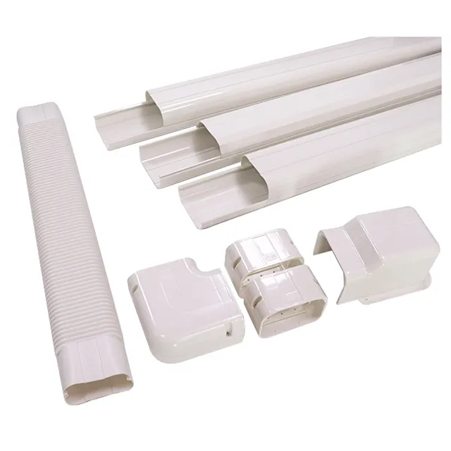 Venda quente Linha Decorativa Set Duct AC Cover UPVC Line Cover