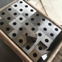 Couteau à rotor carré pour broyeur à axe unique, bloc de coupe en acier trempé durable, résistance à l'usure pour le recyclage du plastique/du bois/des pneus